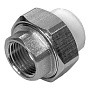 Муфта комбинированная ПП 75-21/2'' PN 25 разъёмная с внутренней резьбой белая РТП 22675 купить в Новосибирске | "Проконсим"