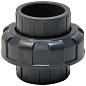 Муфта разборная НПВХ DN 20 PN 16 клеевая уплотнение EPDM черная Aquaviva BOD0200 купить в Новосибирске | "Проконсим"