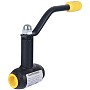 Краны стальные шаровые цельносварные DN 15-50 PN 40 резьбовые рычаг Broen Ballomax купить в Новосибирске | "Проконсим"