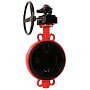 Затвор дисковый поворотный DN 150 PN 16 межфланцевый с концевым выключателем и чугунным диском уплотнение-EPDM с редуктором РАШВОРК 200-150-16-П.02 купить в Новосибирске | "Проконсим"