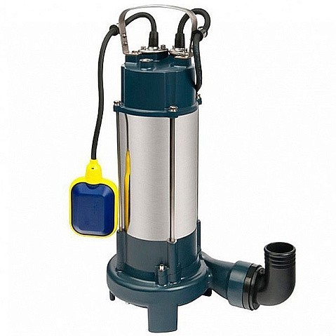 Насос погружной фекальный FEKACUT V1100DF 1,1кВт 1х220В нержавеющая сталь, с поплавковым выключателем и режущим механизмом кабель 10м 40C UNIPUMP 63948 купить в Новосибирске | "Проконсим"