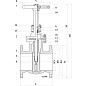 Задвижка чугунная 30ч6бк DN 150 PN 16 фланцевая параллельная ЛМЗ Семенов купить в Новосибирске | "Проконсим"
