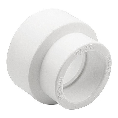 Муфта переходная ПП 50-25 PN 25 муфта-муфта белая Pro Aqua PA12616010 купить в Новосибирске | "Проконсим"