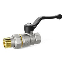 Краны латунные шаровые DN 15-32 PN 40 никелированные рычаг американка LD Pride 47.307 купить в Новосибирске | "Проконсим"