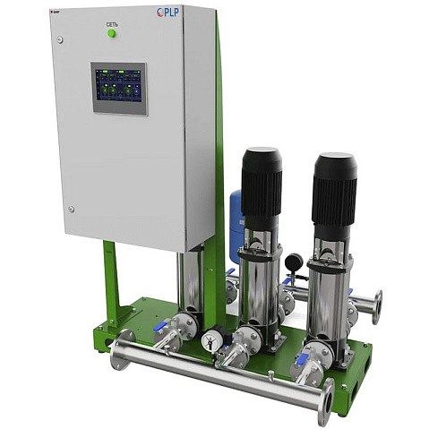 Установка повышения давления насосная PLP УПДН-2-CDM10-8-3кВт-УЧ-1 DN 65 PN 16 70гр. купить в Новосибирске | "Проконсим"