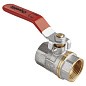 Кран латунный шаровой MVI AquaHit BV.311.04 DN 40 PN 25 рычаг муфта-муфта полнопроходной никелированный купить в Новосибирске | "Проконсим"