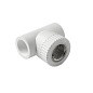 Тройник установочный ПП 20-1/2'' PN 25 с внутренней резьбой белый Pro Aqua PA13912 купить в Новосибирске | "Проконсим"