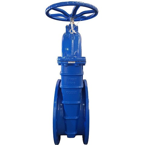 Задвижка чугунная 30ч39р DN 600 PN 10(16) с обрезиненным клином EPDM до 120гр. фланцевый ручной СИБЗТА купить в Новосибирске | "Проконсим" (930130212)