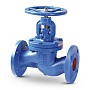 Клапан запорный (вентиль) DN 15 PN 16 фланцевый 130мм до 160гр. графитовый чугунный FAF 2130015 купить в Новосибирске | "Проконсим"