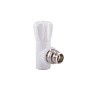 Вентиль для радиатора ПП 20-1/2'' PN 25 угловой с американкой белый РТП 10533 купить в Новосибирске | "Проконсим"